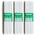 Elástico Branco Dorlytex Nº 16 - 10 Peças Com 10 Metros