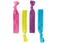 Elástico de Cabelo 4 Unidades Lanossi Hair Ties Neon