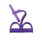 Elastico Extensor Academia Em Casa Abdominal Pilates Roxo - Ab Midia