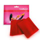 Elástico para musculação vitalband vermelho - médio