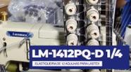 Elastiqueira 12 agulhas para lastex- Pronta-Direc - Lanmax