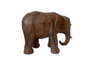 Elefante abs marrom m/ 8 - a casa