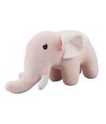 Elefante Cinza ou Rosa 40cm Pelúcia - Fofy Toys