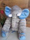 Elefante de pelúcia soft 80cm várias cores presente