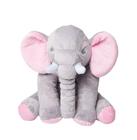 Elefante de Pelúcia Velboa 60cm Grande Antialérgico Almofada