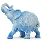 Elefante Enfeite Sabedoria Indiano Escultura De Resina 19cm