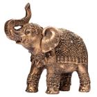 Elefante Indiano Em Resina Sorte Estatua Decoração Sabedoria