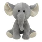 Elefante Pelúcia Safari 25cm Decoração Quarto Infantil Nicho D134