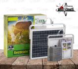 Eletrificador Rural Cerca Elétrica Zs50ibi + Placa Solar 12v - ZEBU