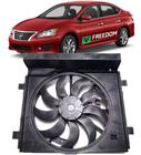 Eletroventilador do radiador nissan sentra 2.0 16v 2014 á 2017 - 214813ra0aa128 ventoinha