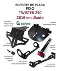 Eliminador Rabeta FIXO Honda CB 250 CB250 Twister - 2016 a 2022 p/ Setas Originais e Universais