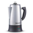 Elite Gourmet Percolador de Café Elétrico 12 Xícaras em Aço Inox