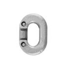 Elo Conector de Corrente 8mm DIN766 Aço Galvanizado