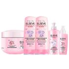 Elseve Glycolic Gloss Kit - Shampoo + Condicionador + Creme Super Gloss + Creme de Tratamento + Sérum