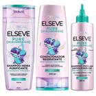 Elseve Pure Hialurônico Kit - Shampoo + Condicionador + Shampoo Micelar