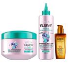 Elseve Pure Hialurônico Kit - Shampoo Micelar + Creme de Tratamento + Óleo Extraordinário