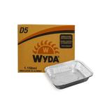 Embalagem Marmita Alumínio - Wyda D5 - 1150 ml - 100 unidades