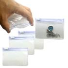Embalagem Multiuso PVC Cristal com Zíper 8,5x6cm Kit 30unds