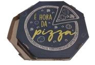 Embalagem para Pizza com 25 Unidades 35 Cm - É hora da pizza