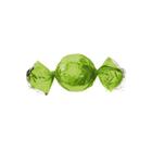 Embalagem pequena para trufas e bombons verde maça 12,5x12,5cm 100 unids cromus