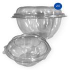 Embalagem Plástica para Salada Saladeira Sobremesa PM500 Good Pack - 500ml - 50 Unidades