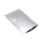 Embalagem Stand Up Pouch Prata Aluminio 10x15cm Zip Lock Saco