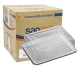 Embalagem Torta Retangular Pet 40X30X12Cm Sanpack S-70 C/40