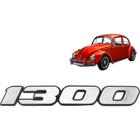 Emblema 1300 Fusca 1991 A 1996 Cromado - MARÇON EMBLEMAS