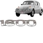 Emblema 1600 Tampa do Motor Fusca Cromado - MARÇON EMBLEMAS