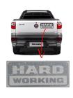 Emblema Adesivo Hard Working Fiat Strada 13 14 18 Original