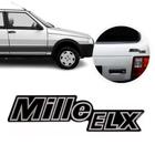 Emblema Adesivo Resinado Fiat Uno Mille ELX P - Leandrini