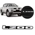 Emblema Adesivo Resinado Mitsubishi L200 Triton Escovado - Leandrini