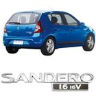 Emblema Aplique Letreiro Sandero 1.6 16v Renault 2007 2008 2009 2010