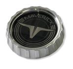 Emblema Billet Grade Ford Maverick Gt Black Chrome