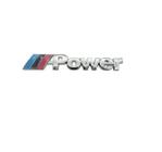 Emblema BMW M Power Importado - 9,5cm x 1,5cm - Stickkar