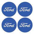 Emblema Calota 48mm Ford Az (4 Un) - Marcon Emblemas