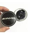 Emblema Capo Mercedes Amg 57mm Preto