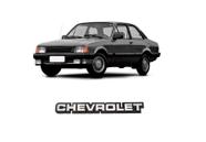 Emblema chevrolet pequeno chevette 81/93 cromado