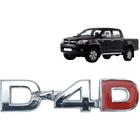 Emblema D-4 D Hilux 1997 A 2005 - MARÇON EMBLEMAS