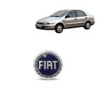 Emblema da Frente Fiat Marea 2005 Vermelho Adesivo