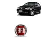 Emblema da Frente Fiat Palio Fire Vermelho Adesivo - BWR