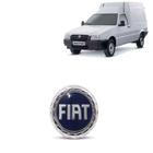 Emblema da Grade Fiat Fiorino 2001 Vermelho Adesivo - BWR