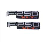 Emblema 'f-250 xlt' 99/... siliconado - FORD