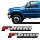 Emblema F-4000 2016/ Adesivo Lateral Resinado Ford - Par - SPORTINOX