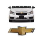 Emblema Gravata Grade Gm Dourado Fundo Cromado CRUZE - MARCON