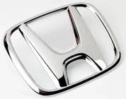 Emblema Honda Logo H Cromado Para Grade Dianteira Fit 2004 2005 2006 2007 2008