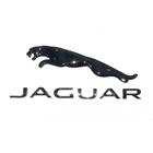 Emblema Jaguar Leopardo Tampa de Mala Epace Fpace Ftype Ipace Xe Xj Xf Preto Brilhante