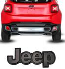 Emblema (jeep) traseiro do porta malas jeep renegade 15/ black piano - MARCON