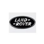 Emblema L.and Rover Oval Preto-prata 84x44mm - OEM