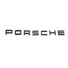 Emblema Letra Porsche Preto Fosco